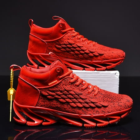 

Men s Red Lightweight Running Shoes For Road Cycling Hiking Mountaineering Outdoor Sports Training
