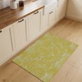 thumbnail image 3 of Entryway Rug 2'x3', Mustard Terracotta Splatter Kitchen Runner Rugs Non-Slip Carpet Mats, Boho Mottled Vintage Rustic Bedside Rugs Runners Washable Floor Carpet for Bathroom Laundry Room, 3 of 8
