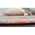 thumbnail image 4 of Unique Loom Yellowstone Sedona Rug Cherry Pink/Blue 8' Round Striped Bohemian Perfect For Dining Room Entryway Bed Room, 4 of 6