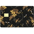 thumbnail image 1 of Bee Card Skin Sticker Debit Credit Card Skins Covering Branches Leaves Personalizing Bank Card Protecting Decals Waterproof No Bubble Slim for EBT Transportation Key Card Black 7.3x5.4Inch DIY, 1 of 8