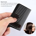 thumbnail image 4 of Peine para teñir Seitruly peines de plástico para el cabello salón de peluquería rojo, 4 of 6