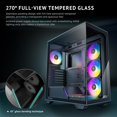 thumbnail image 1 of Antec Dark Cube Gaming Case C3 ARGB, ITX, M ATX, Black, 1 of 8