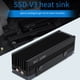 thumbnail image 4 of Moyic Enfriador SSD NVMe 2280 con tubos de calor de cobre para una disipación de calor eficiente .2 Radiador NVMe 2280 Electrónica negro, 4 of 6