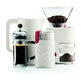 thumbnail image 2 of Bodum Bistro Electric Burr Coffee Grinder, White, 2 of 2