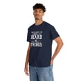 thumbnail image 6 of That's What I Do Grow a Beard and Know Things Shirt - Father's Day -ID: 903, 6 of 7