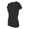 thumbnail image 2 of LAT Women's V-Neck Fine Jersey Tee, 2 of 5