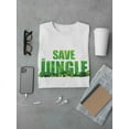 thumbnail image 3 of Save Jungle / Pattern Tee Men's -Image by Shutterstock, 3 of 4