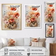 thumbnail image 4 of Designart "Sunset Moment In Poppies Bouquet" Poppies Floater Framed Wall Art Prints, 4 of 5