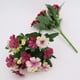 thumbnail image 3 of Ramo de Plantas de Crisantemo Artificiales Que Cuelgan de Flores de Plástico para de Rojo oscuro, 3 of 9