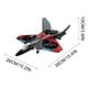 thumbnail image 3 of Fiudx Ofertas Flash Del Día Nuevo V27 Rc Glider Drones Control Remoto 4K Cámara Hd Rc Avión 6Ch Espuma Truco Fighter Juguetes Con Luz Led Para Niños Adultos, 3 of 7