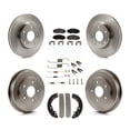 thumbnail image 1 of Transit Auto Front Rear Disc Brake Rotors Semi-Metallic Pads and Drum Kit (7Pc) for Car Honda Civic K8F-102149, 1 of 2