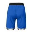 thumbnail image 6 of Caqnni Men's Quick-Dry Active Athletic Shorts Basketball Running Gym Workout with Two Side Pockets Leisure Workout, Gym, Running Leisure Sports Short Casual,Basketball Shorts (XXL,Blue), 6 of 6