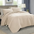 "Exclusivo Mezcla Twin Quilt Bedding Set, Sham, All Seasons Reversible