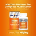thumbnail image 6 of One A Day Women's 50+ Mini Gels, Multivitamins for Women, 80 Ct, 6 of 23