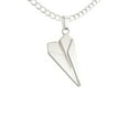 thumbnail image 5 of Paper Airplane Necklace – Cute Airplane Charm Pendant for Dreamer & Travelers – Message Card – Let Your Dreams Take Flight, 5 of 6