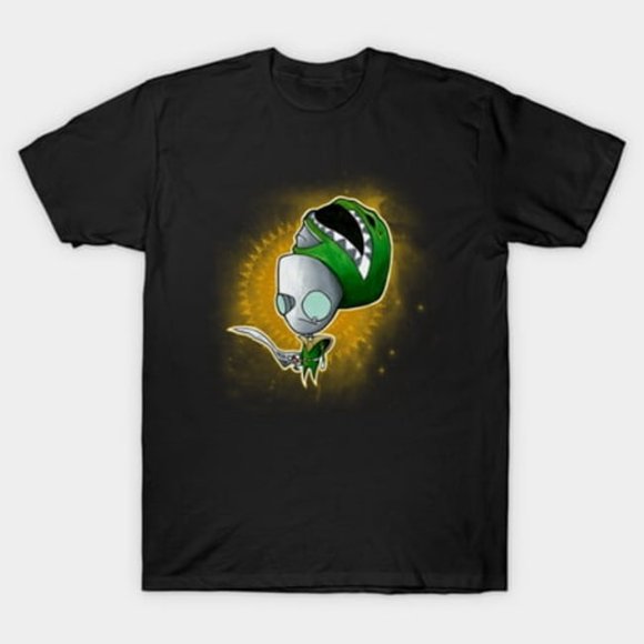 GIR-EEN RANGER Funny Mashup Robot Space Hero Graphic Clothing Unisex T-Shirt, sizes up to 3XL
