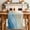 Blue, variant on Turquoise Beach Coastal Table Runner 48 Inches, Summer Ocean Nautical Seaside Bed Runner Dresser Scarves Tabletop for Indoor Outdoor Parties/Ceremony/Banquet, 13" x 48"