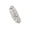 Silver, variant on Knuckle Ring Vintage Exaggerate Hollow Out Geometric Rhinestone Decoration Electroplating Fashion Retro Carving Long Ring Jewelry Accessories