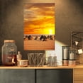 thumbnail image 1 of Design Art - Colorful African Village Huts View, 1 of 3