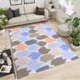 5x7ft Rugs For Office,Modern Art Design Living Room Carpet,Colorful