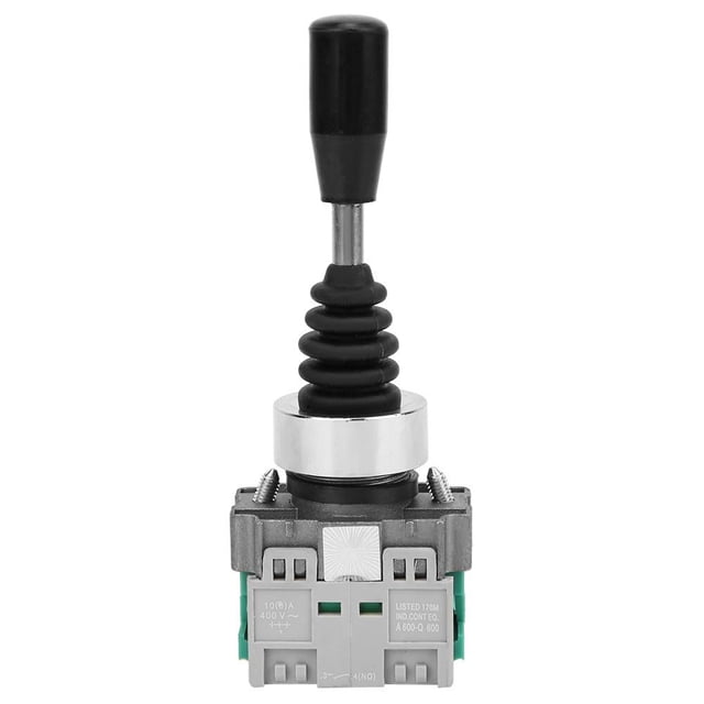 Interruptor de palanca de mando de 2 posiciones de 22 mm, retorno por resorte, controlador momentáneo, interruptor cruzado (HKL-D22)