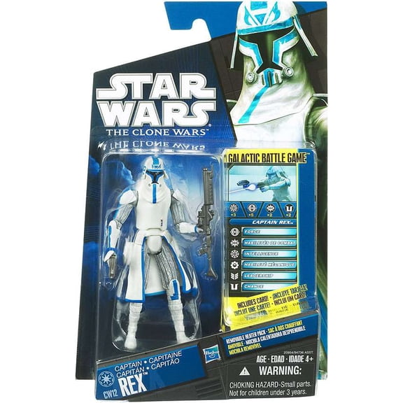 Star Wars Clone Wars Animated (2010) Captain Rex Figure CW12