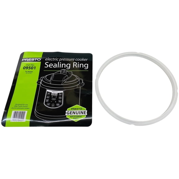 Presto Pressure Cooker Plus Gasket Sealing Ring, 09501, 81572