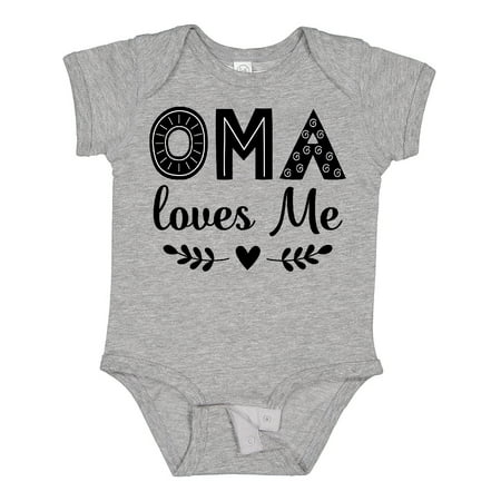 

Inktastic Oma Baby Clothes Gift Baby Girl Bodysuit