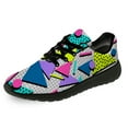 thumbnail image 4 of Uminder Womens Tennis Shoes 80s Sneakers Black Shoes Size 6, 4 of 5