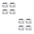 thumbnail image 1 of Cateissary 4 Uds. De luz LED Solar para exteriores, lámpara de pared para jardín, escaleras, escalones, luces de valla, Control de inducción, Luz calida 2Conjunto, 1 of 6