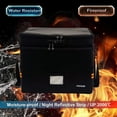 thumbnail image 3 of Samerd Fireproof Waterproof Legal Size Document Folder Organizer, Black, 1 Pack, 3 of 8