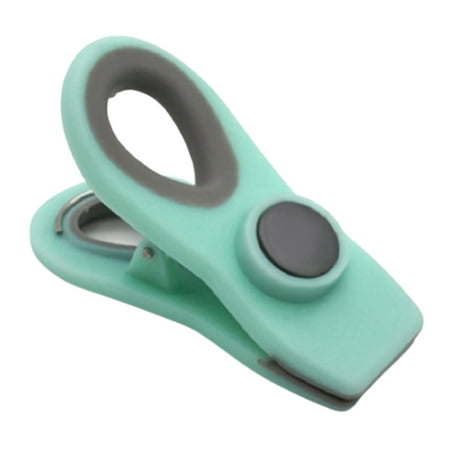 

didaw Anti-slid Sealing Clip Magnetic Adsorption PP Creative Excellent Spring Bag Clip for Home