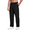 Black, variant on EKOUAER Men's Pajama Pants Plaid Pj Lounge Pants Soft PJ Bottoms with Pockets & Drawstring