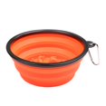 thumbnail image 3 of Cuenco de comida lenta para perros pequeños y grandes de 1 l, plegable, con hebilla, para cachorros, gatos y perros, productos para mascotas, 3 of 5