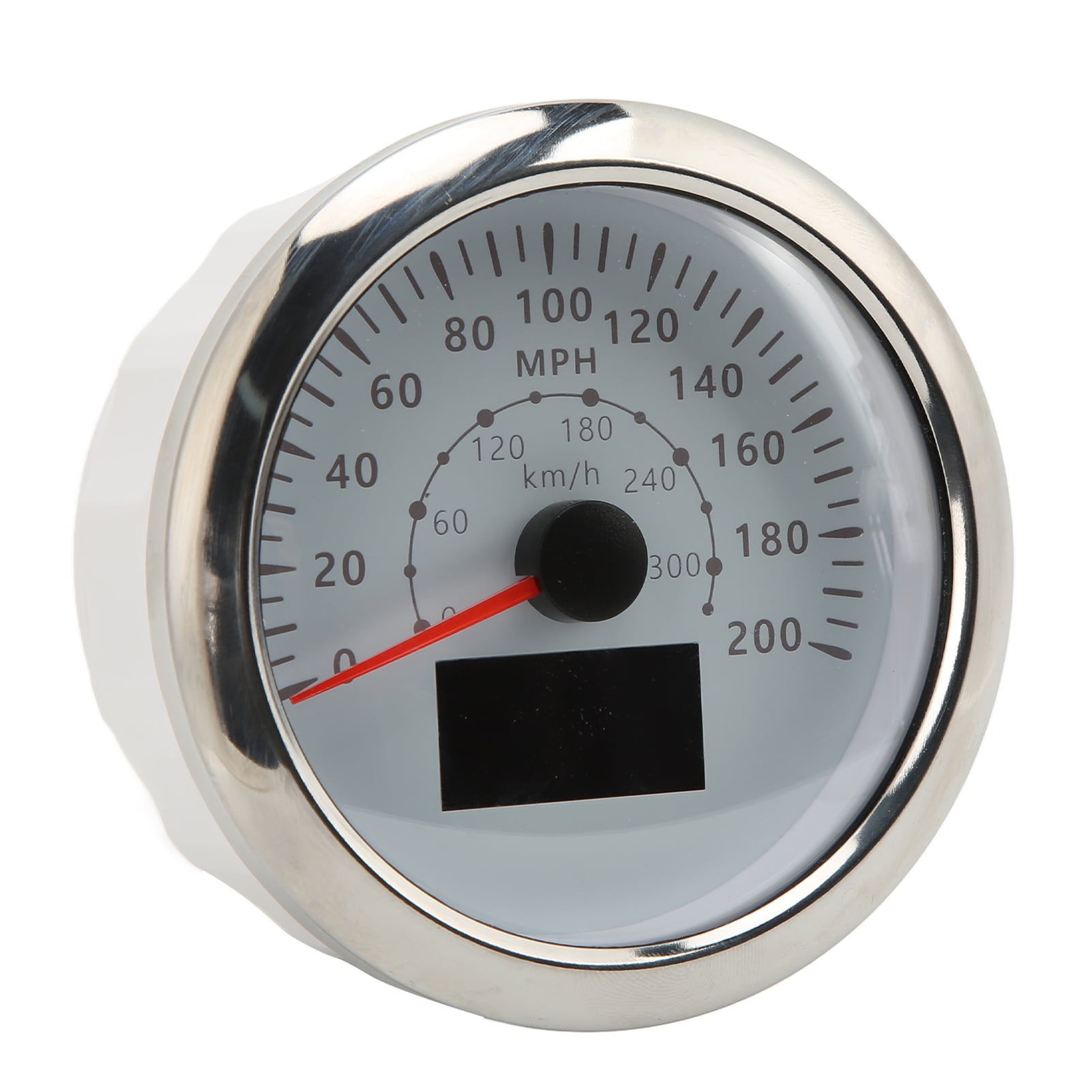 GPS Speedometer,85mm GPS Speedometer 0‑200MPH GPS Odometer GPS