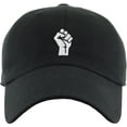 thumbnail image 3 of Fist Dad Hat Black Lives Matter Fight Baseball Cap, 3 of 4