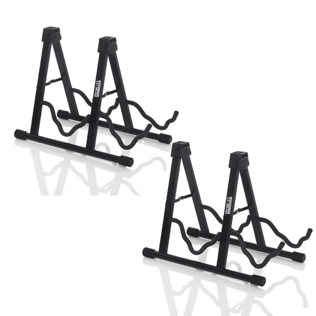 Soporte de guitarra Rok-It A-Frame Double para guitarra eléctrica y acústica