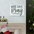 thumbnail image 5 of Scripture Walls Isaiah 33:2 Rise Up Pray Line Bible Verse Canvas Christian Wall Art Ready to Hang Unframed, 5 of 18