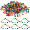 thumbnail image 3 of 1000 pompones pequeños de colores para manualidades navideñas., 3 of 7