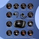 thumbnail image 5 of Pisexur Electrónica para Hombres Pantalla de Control Inteligente Estilo Colgante con Orejas LED Pantalla a Todo Color Modo Música Juego Película Cambio Bluetooth 5.4 Audífonos Bluetooth Openear Elect, 5 of 6