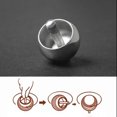 thumbnail image 2 of 2 Piezas Metal Top Metal Flip Over Top Kids Top Toy Tippe Top Giroscopio Top de Acero Inoxidable Juguetes Educativos Científicos Juguete de Descompresión para Niños Niñas y Adultos (Oro, Plata) XianweiShao 8390615101479, 2 of 5