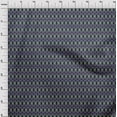 thumbnail image 3 of oneOone Silk Tabby Fabric Geometric Ikat Print Sewing Fabric BTY 42 Inch Wide, 3 of 4