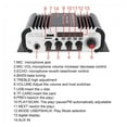 thumbnail image 2 of 2CH HI-FI Bluetooth-compatible Car Power Amplifier DC12V 5A Auto FM Radio Player Support SD / USB / DVD / MP3 Input ,Seamless Performance, 2 of 6