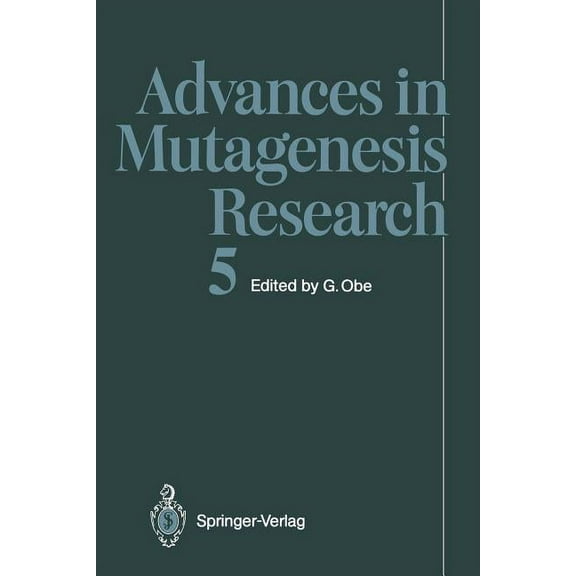 Advances in Mutagenesis Research Advances in Mutagenesis Research, Book 5, (Paperback)
