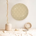 thumbnail image 5 of Wukai Damask Beige Tan Brown Print Decorative Plate for Display,Bone China Decorative Plate, Ceramic Dinner Plate with Stand, Vertical Ceramic Plate-8in, 5 of 6