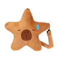 thumbnail image 1 of TISHITA Capybara Plush Handbag Animal Pattern Bag Plush Bag for College Student Lady, 1 of 8
