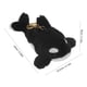thumbnail image 2 of Juego de 2 adorables llaveros de peluche de orca, bonitos accesorios de animales del océano para llaves, llaveros de peluche, llavero de ballena colgante, colgante de bolso de dibujos animados., 2 of 6