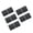 5 pair, variant on Gaming Accessory for Controller 2 Touchpad Protector Sticker Trackpad Skin Carbon Texture Protective Skin