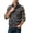 (Casual 81)Gray, variant on Winter Vest for Men Fashion Sleeveless Jacket Big & Tall Casual Multi-Pocket Workwear Sports Thin Solid Color Stand Collar Top Plus Size