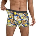 thumbnail image 2 of Kdxio Men's Boxer Briefs with Sicilian Style Print - Comfortable and Breathable Underwear for Everyday Wear, 2 of 7
